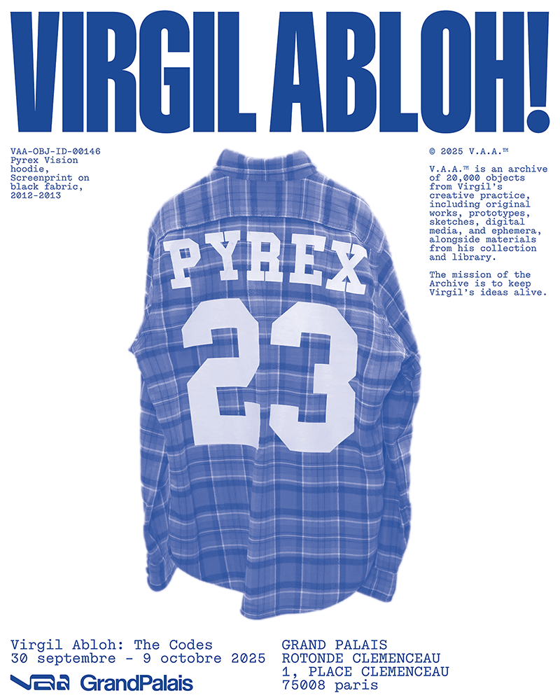限定 Virgil Abloh Archive 巨大ポスター PYREX Virgil Abloh Archive™